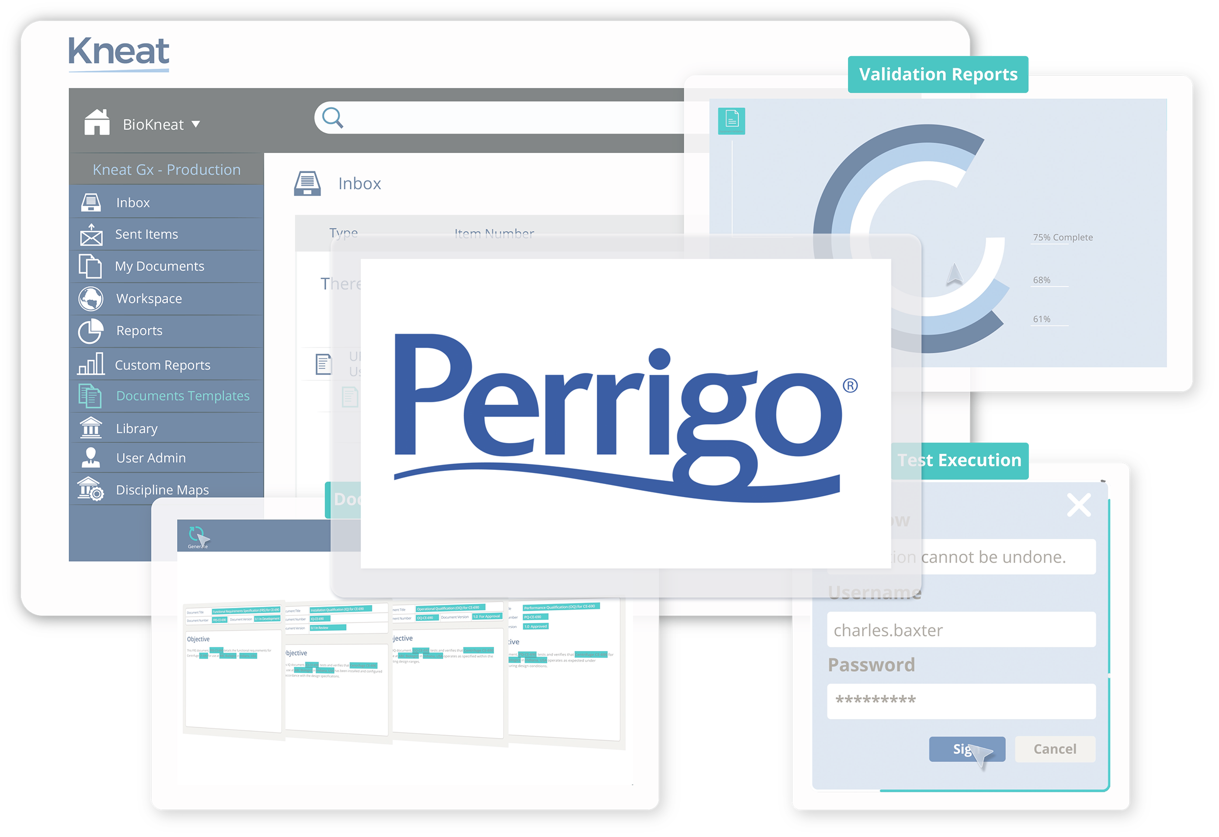 Perrigo UI Mock-ups